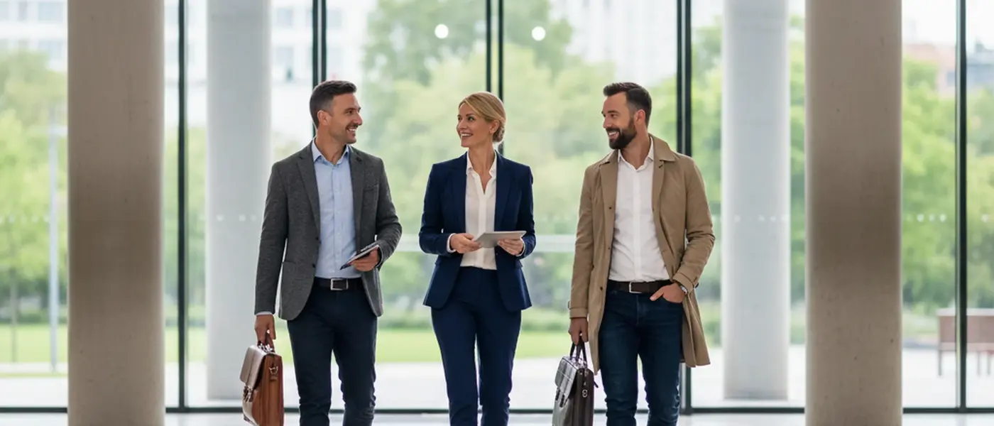 Nederlandse professional bekijkt arbeidscontract documenten aan een modern bureau