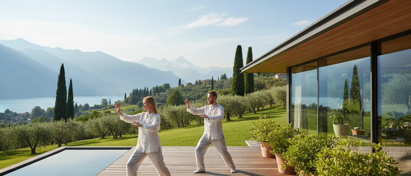 Junge Frau liest Nährwertangaben auf einer Verpackung im Supermarkt in Berlin