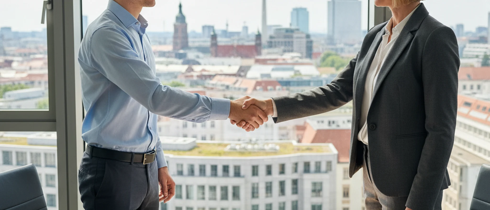 Mandant bespricht seinen Fall mit einem Rechtsanwalt in einer modernen Kanzlei