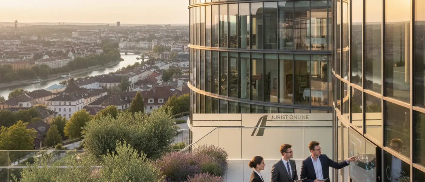 Kvinna konsulterar en jurist online via laptop i en modern hemmakontor-miljö i Stockholm