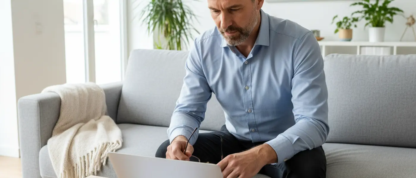 Médecin généraliste consultant un patient dans un cabinet médical moderne en France