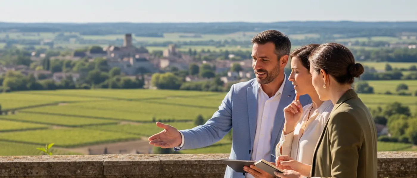 Adolescente português a estudar matemática com um explicador numa secretária moderna com cadernos e calculadora