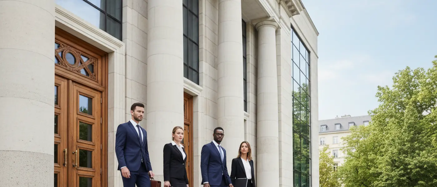 Advogado criminalista português a analisar documentos de um caso penal no seu escritório em Lisboa